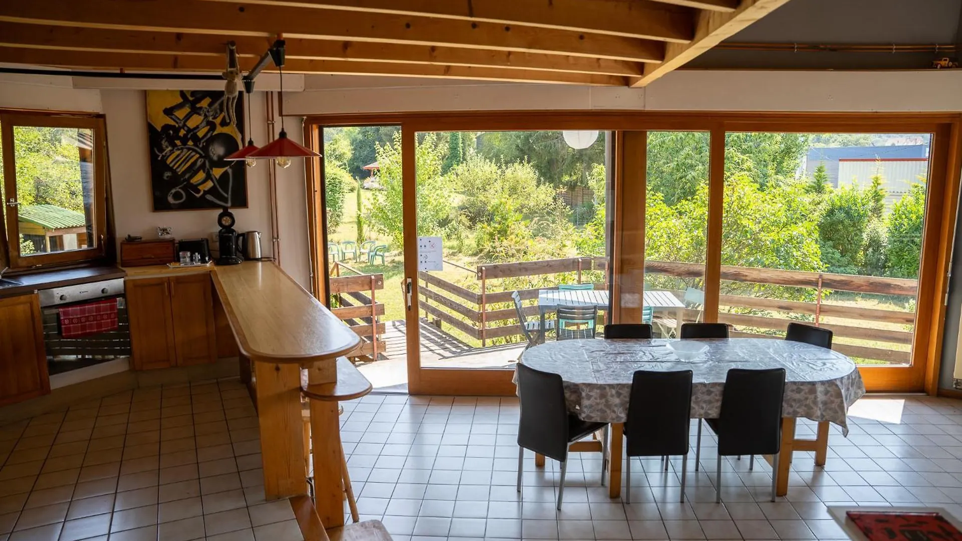 Le Grand Nid - Gite La Maison Alveole Sciez